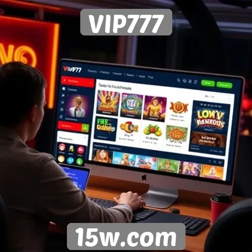 Experiência do usuário no VIP777 e sua interface